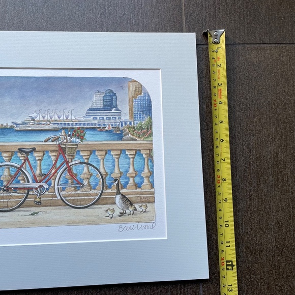 🇨🇦 Vancouver Watercolour | 12.5"D x 14.5"W - Picture 7 of 9